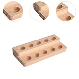 Maxbell Wooden Essential Oil Display Holder Essential Oil Display Holder for Holiday 2 layers