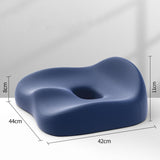 Maxbell Memory Foam Seat Cushion Breathable Chair Cushion for Sofas Airplane Outdoor