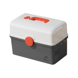 Maxbell Family Medical Aid Box Portable Box Storage for Camping Family Use Home grey XL