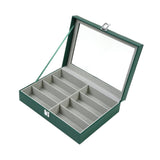 Maxbell 8 Slots Sunglasses Case Eyeglass Glasses Display Holder for Home Desk Drawer