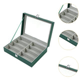 Maxbell 8 Slots Sunglasses Case Eyeglass Glasses Display Holder for Home Desk Drawer
