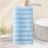 Maxbell Exfoliating Washcloth Towel Sturdy Japanse Long Body Scrub for Men and Women Blue