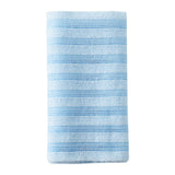 Maxbell Exfoliating Washcloth Towel Sturdy Japanse Long Body Scrub for Men and Women Blue