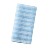 Maxbell Exfoliating Washcloth Towel Sturdy Japanse Long Body Scrub for Men and Women Blue