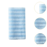 Maxbell Exfoliating Washcloth Towel Sturdy Japanse Long Body Scrub for Men and Women Blue