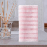 Maxbell Exfoliating Washcloth Towel Sturdy Japanse Long Body Scrub for Men and Women Pink