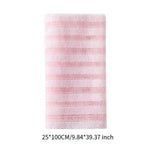 Maxbell Exfoliating Washcloth Towel Sturdy Japanse Long Body Scrub for Men and Women Pink