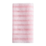Maxbell Exfoliating Washcloth Towel Sturdy Japanse Long Body Scrub for Men and Women Pink