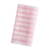 Maxbell Exfoliating Washcloth Towel Sturdy Japanse Long Body Scrub for Men and Women Pink