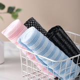 Maxbell Exfoliating Washcloth Towel Sturdy Japanse Long Body Scrub for Men and Women Pink