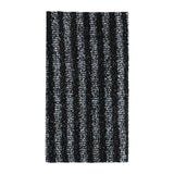 Maxbell Exfoliating Washcloth Towel Sturdy Japanse Long Body Scrub for Men and Women Black Strips