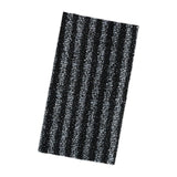Maxbell Exfoliating Washcloth Towel Sturdy Japanse Long Body Scrub for Men and Women Black Strips