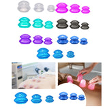 Maxbell 3x Massage Cup for Body Relaxation Massaging Face Deep Tissue Blue