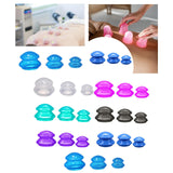 Maxbell 3x Massage Cup for Body Relaxation Massaging Face Deep Tissue Blue