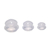 Maxbell 3x Massage Cup for Body Relaxation Massaging Face Deep Tissue Clear