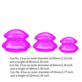 Maxbell 3x Massage Cup for Body Relaxation Massaging Face Deep Tissue Rose