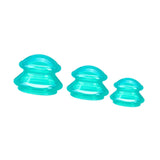 Maxbell 3x Massage Cup for Body Relaxation Massaging Face Deep Tissue Green