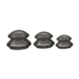Maxbell 3x Massage Cup for Body Relaxation Massaging Face Deep Tissue Black