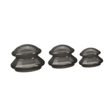 Maxbell 3x Massage Cup for Body Relaxation Massaging Face Deep Tissue Black