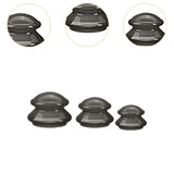 Maxbell 3x Massage Cup for Body Relaxation Massaging Face Deep Tissue Black
