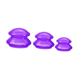 Maxbell 3x Massage Cup for Body Relaxation Massaging Face Deep Tissue Violet