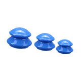 Maxbell 3x Massage Cup for Body Relaxation Massaging Face Deep Tissue Dark Blue