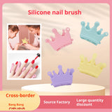 Maxbell 2x Nail Art Tool Manicure Tool Versatile Nail Stand for Home Beginners Salon Violet