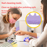 Maxbell 2x Nail Art Tool Manicure Tool Versatile Nail Stand for Home Beginners Salon Violet