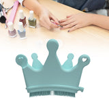 Maxbell 2x Nail Art Tool Manicure Tool Versatile Nail Stand for Home Beginners Salon Blue