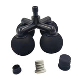 Maxbell Massager Head with 4 Round Ball for Cervical Vertebra Lumbar Vertebra Parts