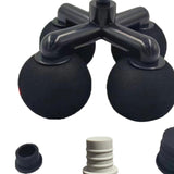 Maxbell Massager Head with 4 Round Ball for Cervical Vertebra Lumbar Vertebra Parts