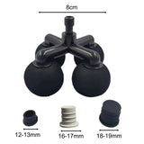 Maxbell Massager Head with 4 Round Ball for Cervical Vertebra Lumbar Vertebra Parts