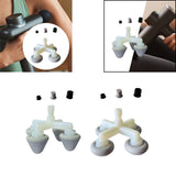 Maxbell Massager 4 Head Sturdy Easy to Use Relaxation Accessoires for Legs Neck Back Point Head