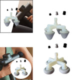 Maxbell Massager 4 Head Sturdy Easy to Use Relaxation Accessoires for Legs Neck Back Point Head