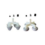 Maxbell Massager 4 Head Sturdy Easy to Use Relaxation Accessoires for Legs Neck Back Point Head