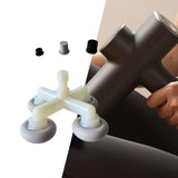 Maxbell Massager 4 Head Sturdy Easy to Use Relaxation Accessoires for Legs Neck Back Round Head