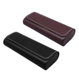 Maxbell Eyeglasses Box Storage Bin Portable Glasses Holder Compact Sunglasses Holder Coffee