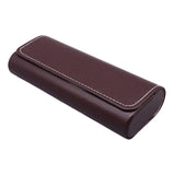 Maxbell Eyeglasses Box Storage Bin Portable Glasses Holder Compact Sunglasses Holder Coffee