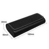 Maxbell Eyeglasses Box Storage Bin Portable Glasses Holder Compact Sunglasses Holder Black