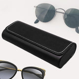 Maxbell Eyeglasses Box Storage Bin Portable Glasses Holder Compact Sunglasses Holder Black