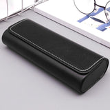 Maxbell Eyeglasses Box Storage Bin Portable Glasses Holder Compact Sunglasses Holder Black