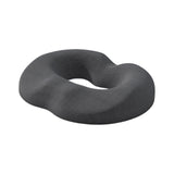 Maxbell Donut Pillow Breathable Tailbone Seat Cushion for Long Sitting Office Travel Dark Gray