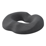 Maxbell Donut Pillow Breathable Tailbone Seat Cushion for Long Sitting Office Travel Dark Gray