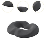 Maxbell Donut Pillow Breathable Tailbone Seat Cushion for Long Sitting Office Travel Dark Gray