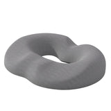 Maxbell Donut Sitting Pillow Breathable Office Chair Cushion for Car Airplane Office Gray