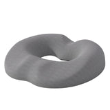 Maxbell Donut Sitting Pillow Breathable Office Chair Cushion for Car Airplane Office Gray