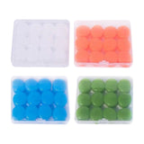 Maxbell 12Pcs Ear Plugs Soft Sound Blocking Ear Plugs for Traveling Concert Studying white