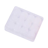 Maxbell 12Pcs Ear Plugs Soft Sound Blocking Ear Plugs for Traveling Concert Studying white