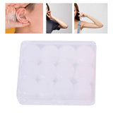 Maxbell 12Pcs Ear Plugs Soft Sound Blocking Ear Plugs for Traveling Concert Studying white