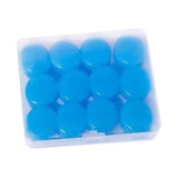 Maxbell 12Pcs Ear Plugs Soft Sound Blocking Ear Plugs for Traveling Concert Studying blue